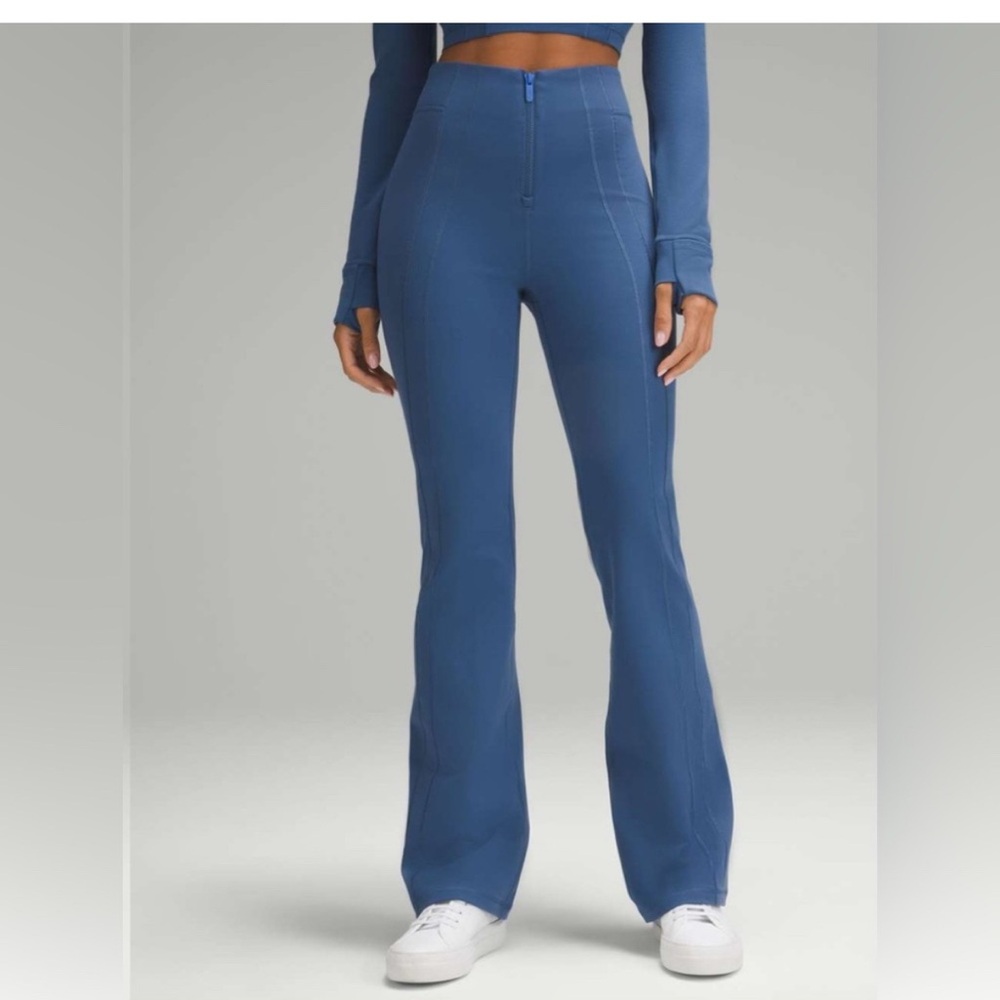 Lululemon Athletica Blue Flare Pants